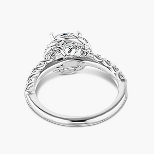 Diamond Entwined Wedding Set