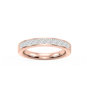 Bailey Princess Lab Grown Diamond Channel Set Channel Band