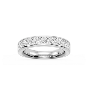 Bailey Princess Lab Grown Diamond Channel Set Channel Band