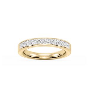 Bailey Princess Lab Grown Diamond Channel Set Channel Band