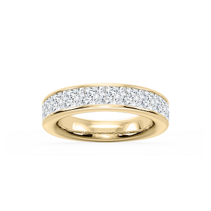 Bailey Princess Lab Grown Diamond Channel Set Channel Band