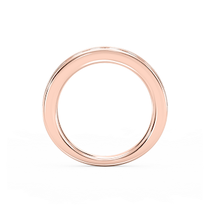 Bailey Round Lab Grown Diamond Channel Set Channel Band