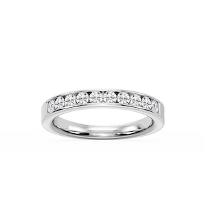 Bailey Round Lab Grown Diamond Channel Set Channel Band