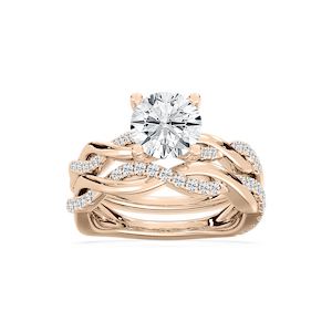Harlee Lab Grown Diamond Twist Wedding Set