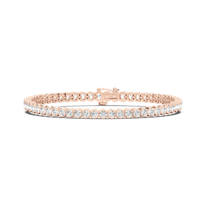 Bezel Set Tennis Bracelet