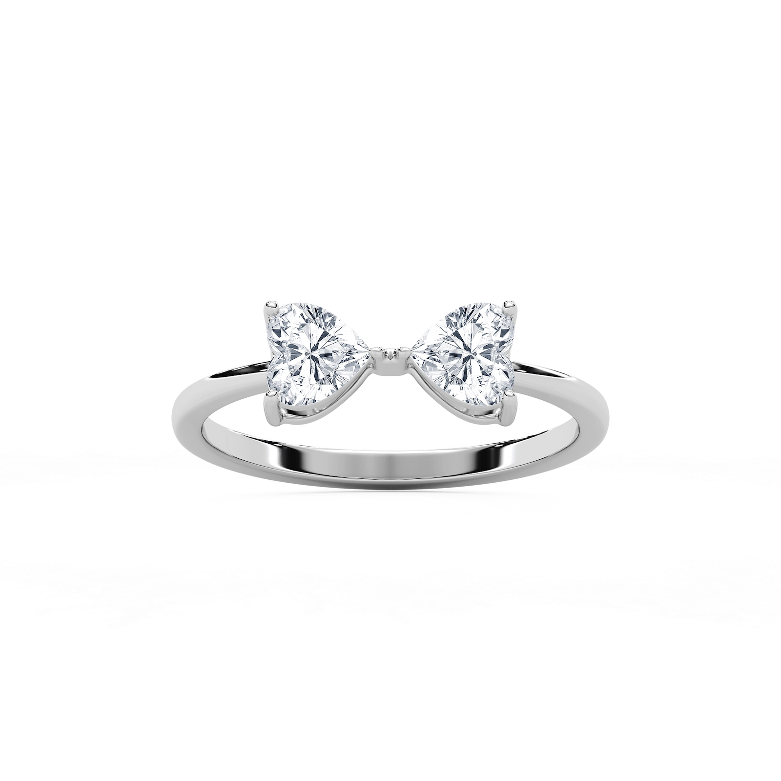 Bowtie Heart Ring