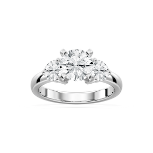 Carmella Lab Grown Diamond Three Stone Engagement Ring