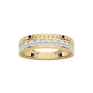 Saylor 1 ctw Round Lab Grown Diamond Channel Anniversary Band