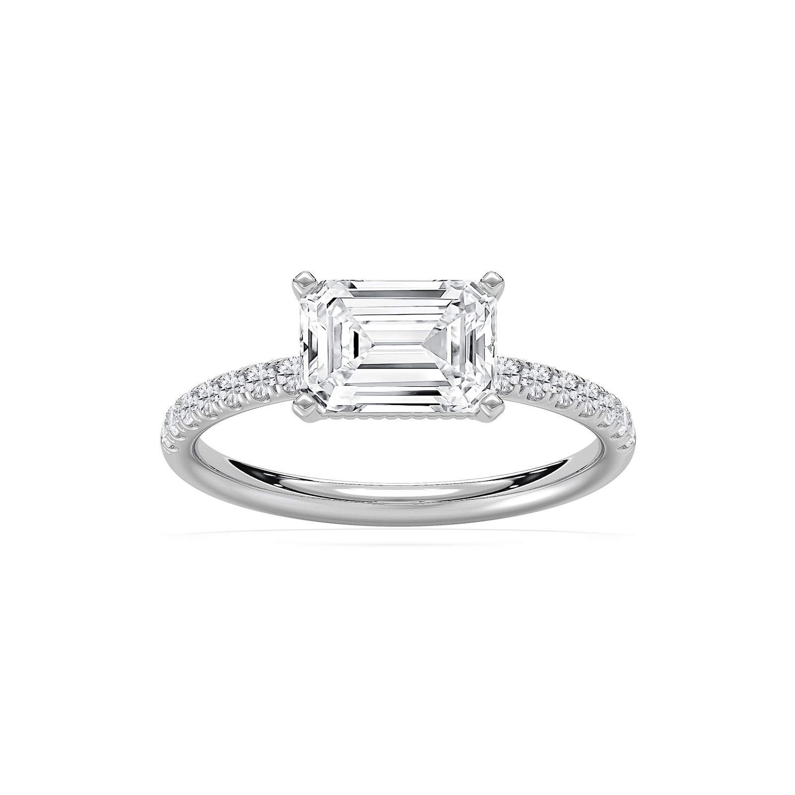 Chloe Engagement Ring in Rose Gold