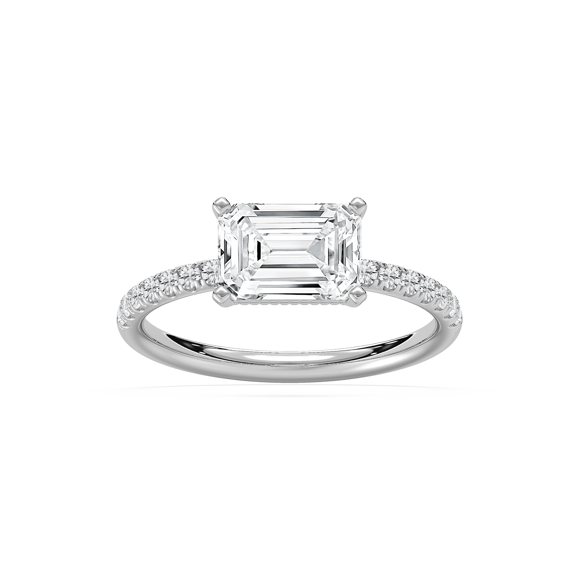 Chloe Engagement Ring in Rose Gold