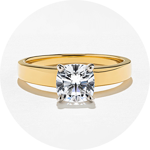 conflict-free modern engagement ring