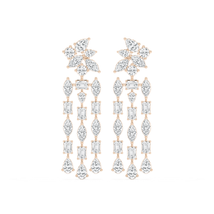 16 ²⁄₅ ctw Multi Shape Lab Grown Diamond Constellation Dangle Earrings