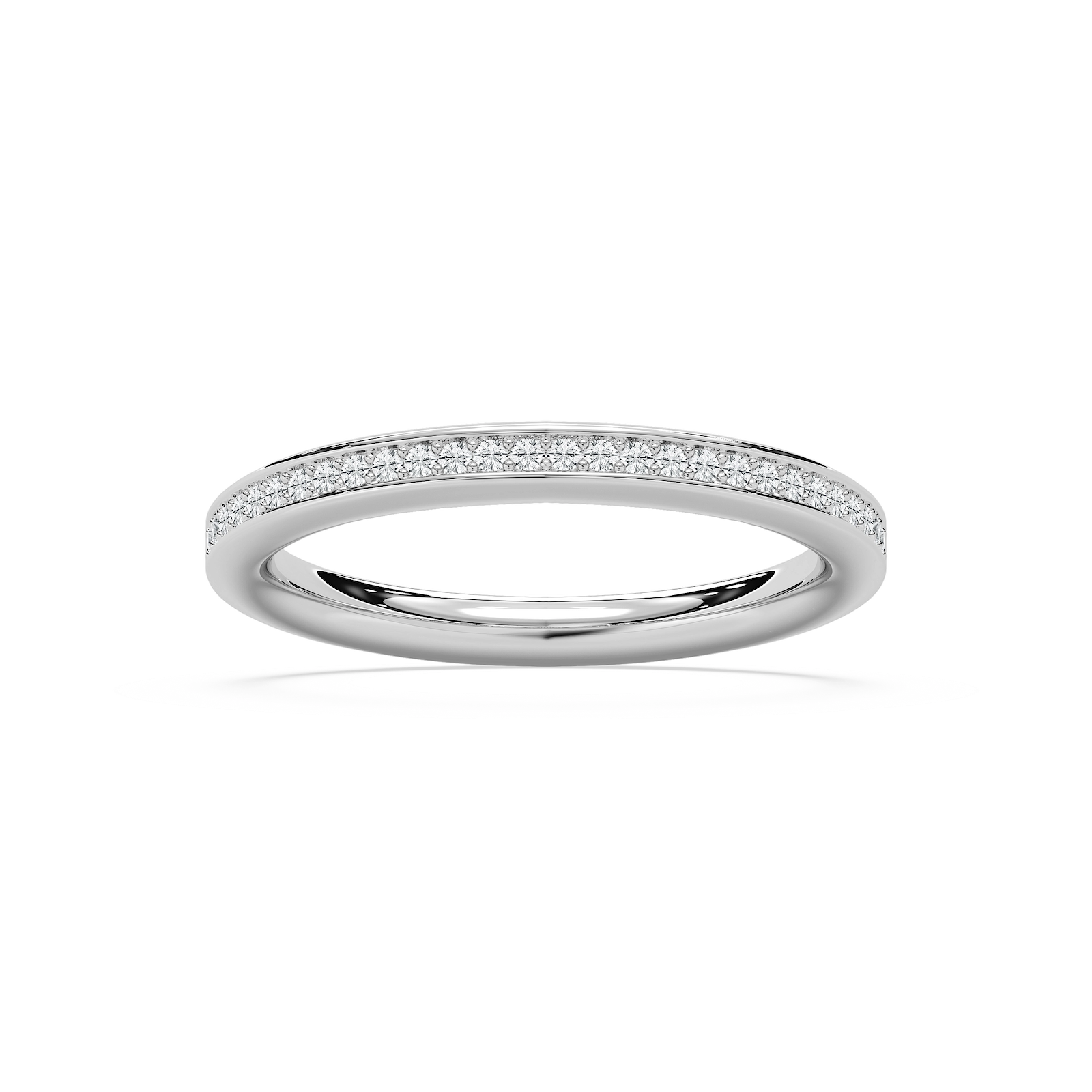 Delicate Wedding Band in Rose Gold