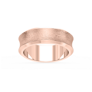 Dune 6.00mm Concave Bevel Plain Metal Band