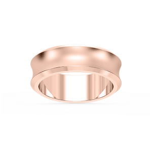 Dune 6.00mm Concave Bevel Plain Metal Band