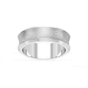 Dune 6.00mm Concave Bevel Plain Metal Band