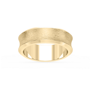 Dune 6.00mm Concave Bevel Plain Metal Band