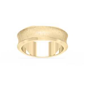 Dune 6.00mm Concave Bevel Plain Metal Band