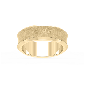 Dune 6.00mm Concave Bevel Plain Metal Band