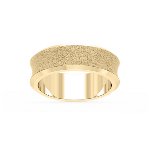 Dune 6.00mm Concave Bevel Plain Metal Band