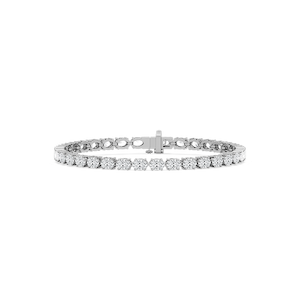8 ¹⁄₂ ctw Oval Lab Grown Diamond East West Tennis Bracelet  - 7 Inches