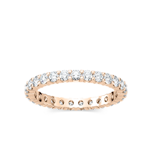 Kailaney Round Lab Grown Diamond Shared Prong Eternity Band