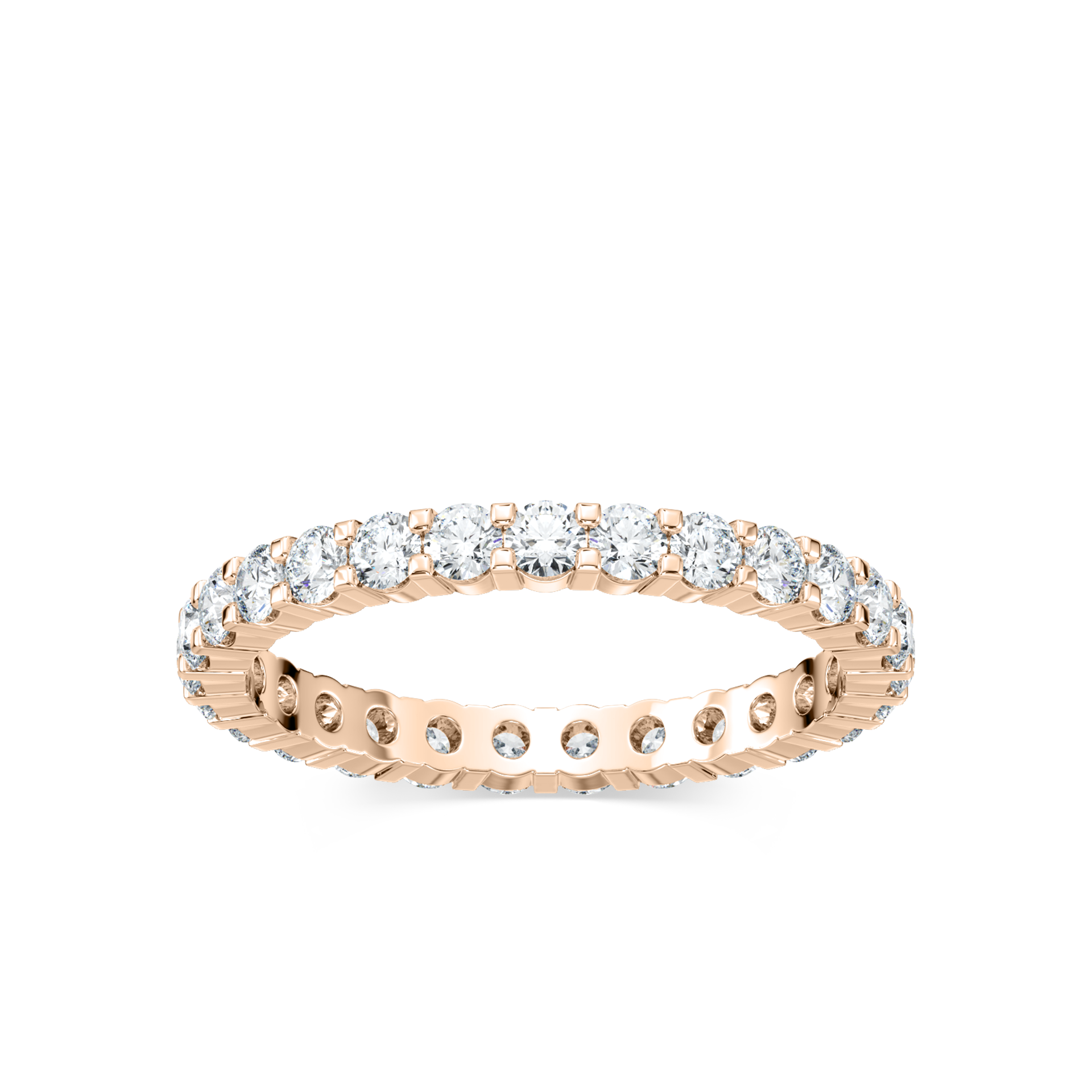 Eternity Lab-Grown Diamond Band with 1.50ctw in 14K Rose Gold