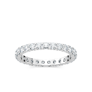 Eternity Lab-Grown Diamond Band with 2.0ctw Lab-Grown Diamonds in 14K White Gold
