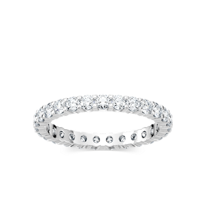 Kailaney Round Lab Grown Diamond Shared Prong Eternity Band