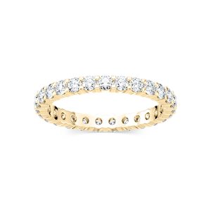 Kailaney Round Lab Grown Diamond Shared Prong Eternity Band