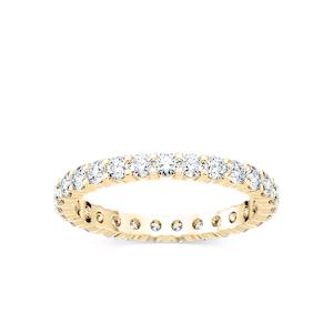 Kailaney Round Lab Grown Diamond Shared Prong Eternity Band