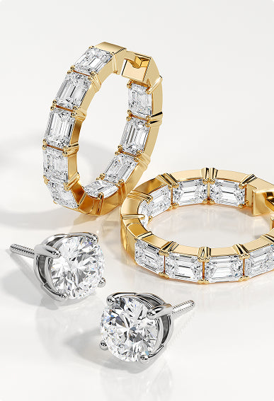Fine jewelry set with MiaDonna lab-grown diamonds