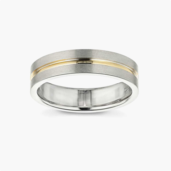 Round and Pear Lab-Grown Diamond Band