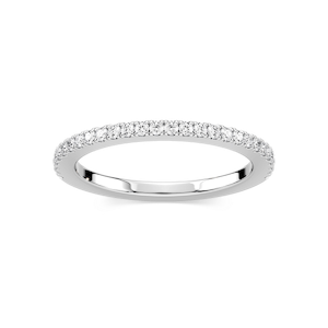 Hope 1/5 ctw Round Lab Grown Diamond Four Prong Wedding Band