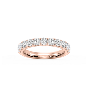 Jennifer Cushion Lab Grown Diamond Eleven Stone Wedding Band
