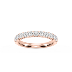 Jennifer Cushion Lab Grown Diamond Eleven Stone Wedding Band
