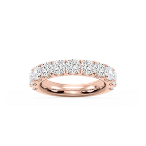 Jennifer Cushion Lab Grown Diamond Eleven Stone Wedding Band