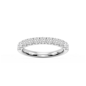 Jennifer Cushion Lab Grown Diamond Eleven Stone Wedding Band