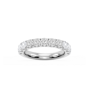 Jennifer Cushion Lab Grown Diamond Eleven Stone Wedding Band