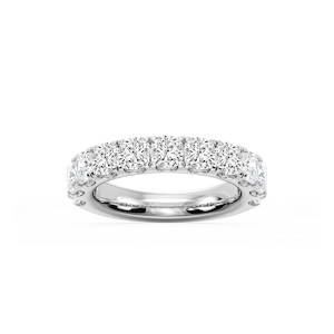 Jennifer Cushion Lab Grown Diamond Eleven Stone Wedding Band