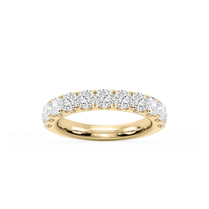 Jennifer Cushion Lab Grown Diamond Eleven Stone Wedding Band