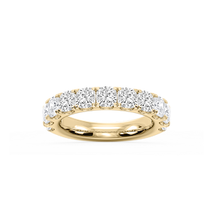 Jennifer Cushion Lab Grown Diamond Eleven Stone Wedding Band