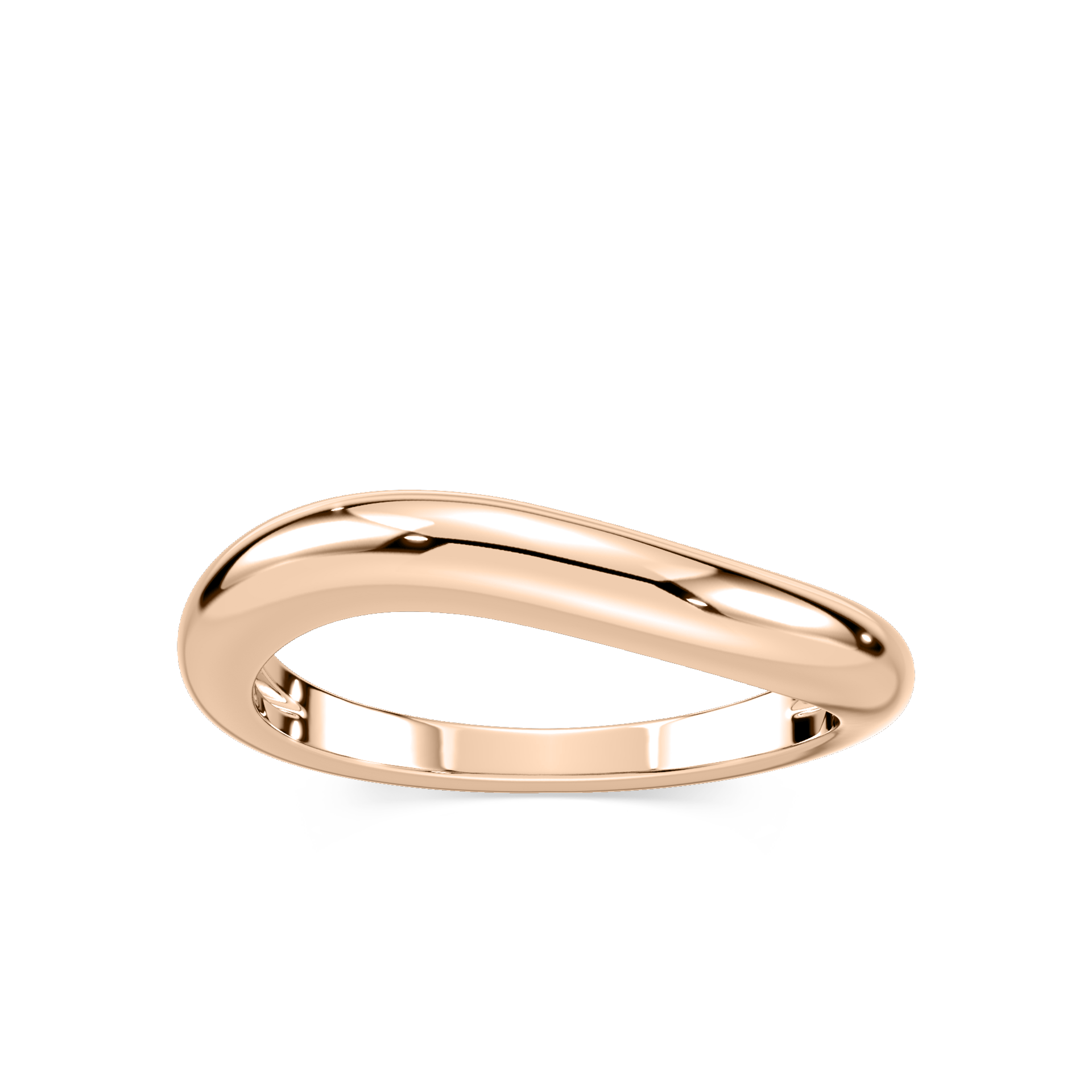 Juna Curved Wedding Band
