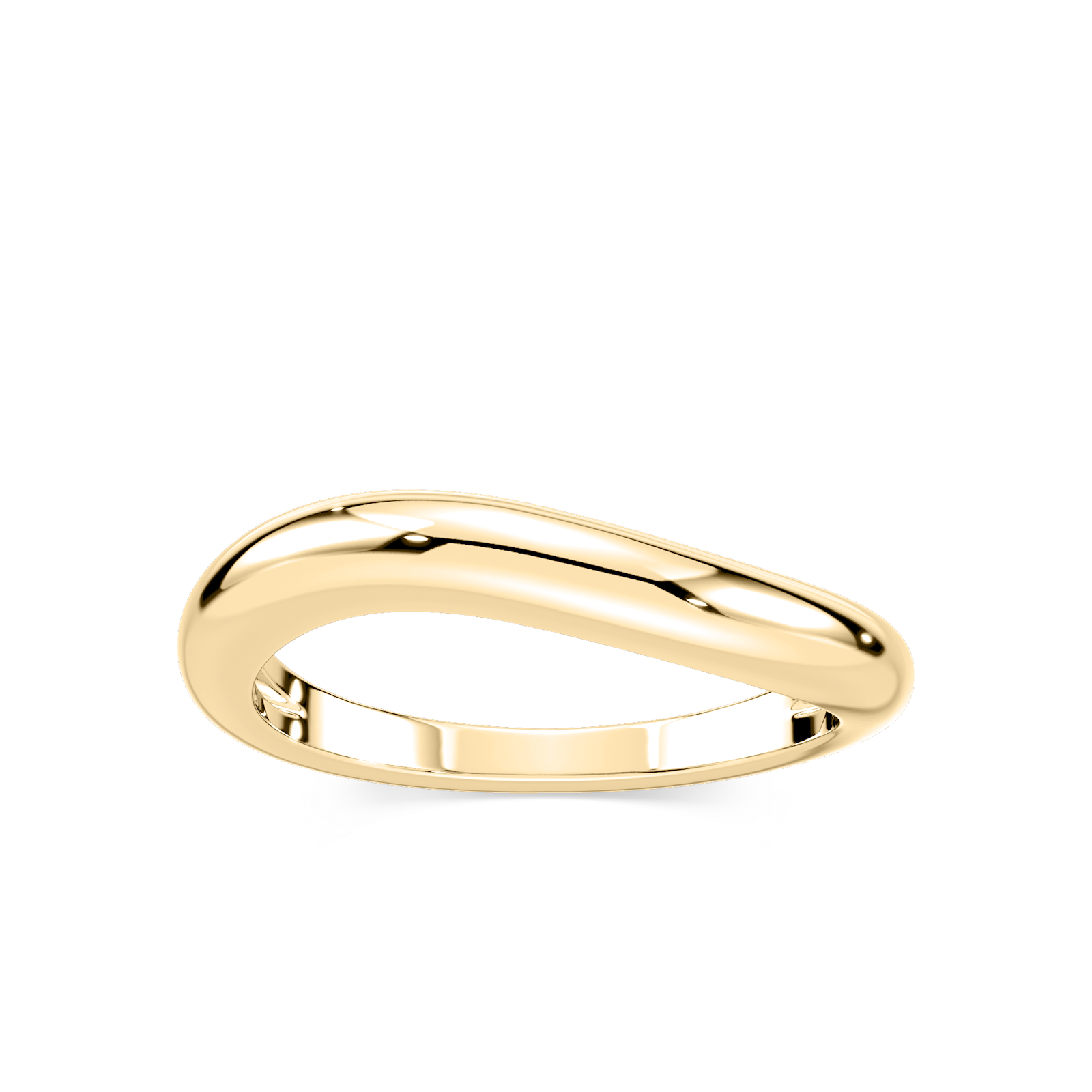 Juna Wedding Band in 14K Yellow Gold