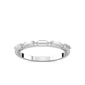 Kira 1/3 ctw Baguette Lab Grown Diamond Station Anniversary Band