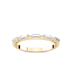 Kira 1/3 ctw Baguette Lab Grown Diamond Station Anniversary Band