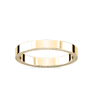 Kona 1/3 ctw Round Lab Grown Diamond 3mm Flat Eternity Band