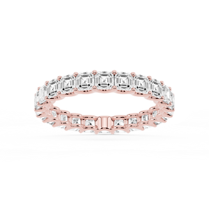 Kylie Asscher Lab Grown Diamond U-Prong Eternity Band