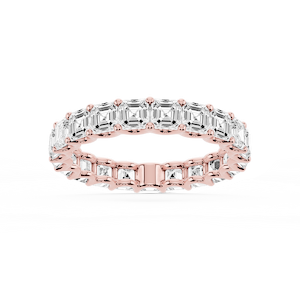 Kylie Asscher Lab Grown Diamond U-Prong Eternity Band