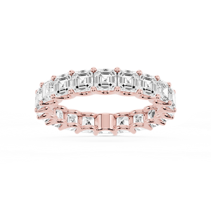 Kylie Asscher Lab Grown Diamond U-Prong Eternity Band